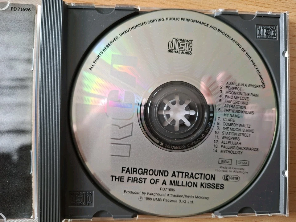 Fairground Attraction " The First Of One Million Kisses " Top Klassiker - Bild 3 von 3
