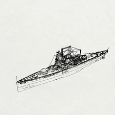 SSMODEL  1/350 Military Model Kit German Navy Deutschland 1939  Full Hull