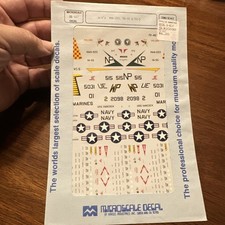 Superscale Decals 720427 1/72 Scale A-4 Skyhawks VMA-223, VA-55, VC-5