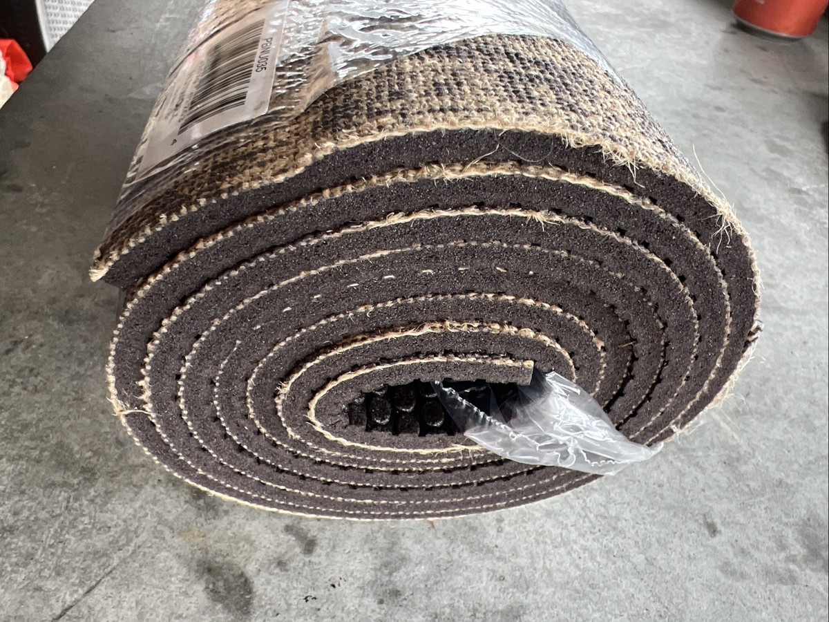Hotworx Yoga Mat Brown Hemp Fiber 72