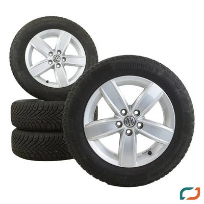 Original VW POLO 6 2G Winterreifen Winterräder 2G0071495 Corvara 15 Zoll Felgen - Bild 1 von 4