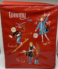 Ideal Tammy Doll Case Carrying Red Vinyl 1960s Fashion Doll Vintage