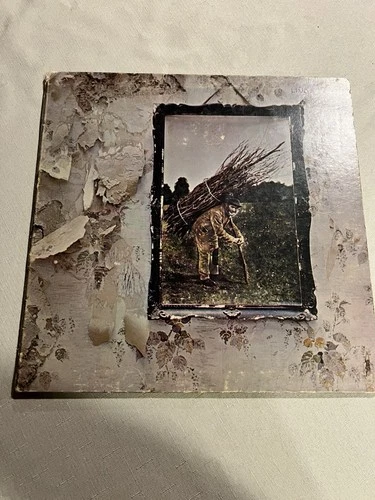 Led Zeppelin - IV Zoso Vinyl LP (SD 7208) ATLANTIC 1971 Porky Pecko Duck Record