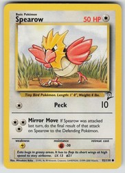 Spearow 92/130 Base Set 2 Common