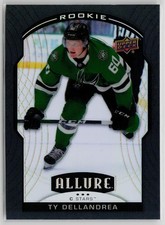Ty Dellandrea Rookie - 2020-21 Upper Deck Allure Black Rainbow #80 Dallas Stars