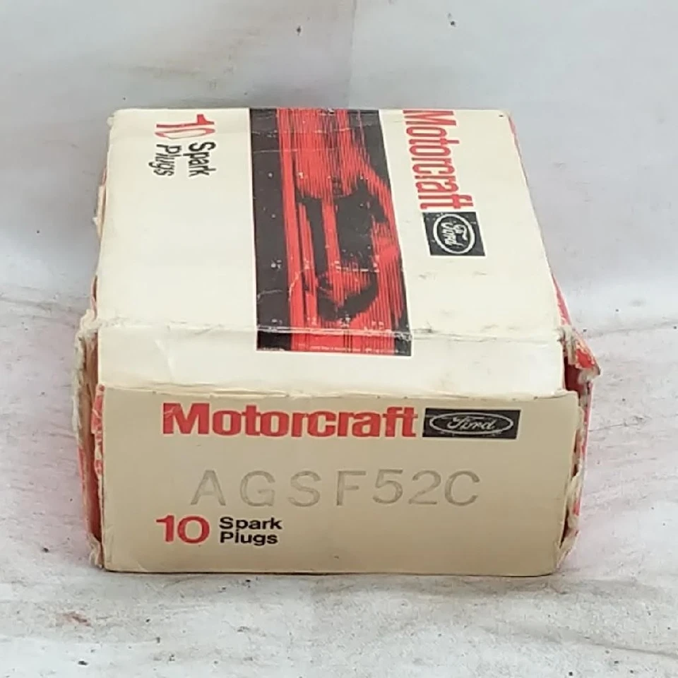 10x Bujías Supresoras Motorcraft AGSF52C De Colección NOS Reemplazar SP-442 De Colección Foto 4 de 4