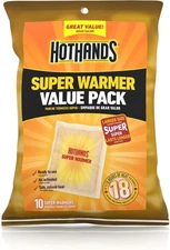 HotHands Body & Hand Warmers, 18H Long Lasting Air Activated Heat, 10 Pack