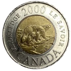 2000 Canada Toonie — photo from another recent sale