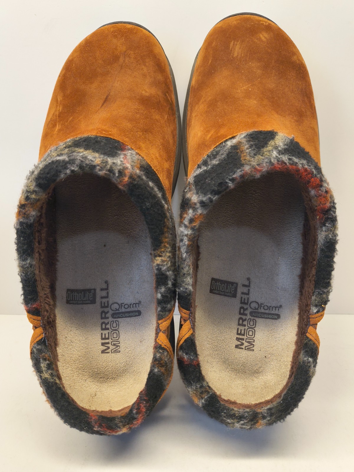 Scarpe Merrell donna US 8 Dassie zoccoli pieghevoli comodi scamosciati marroni