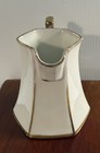 Tressemanes & Vogt Limoges Octagonal White & Gold Creamer 1892 - 1907 Art Deco? — photo 2