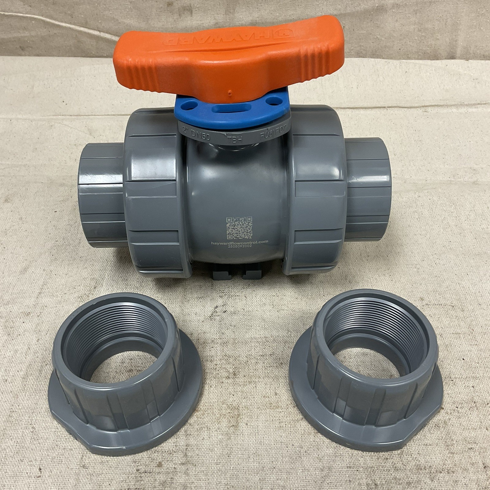 HAYWARD FLOW CONTROL TBH2200ASTE0000 Two-Way Ball Valve 2" 250psi