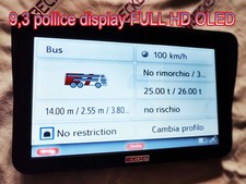 navigatore gps AUTOBUS 9,3 pollici NUOVO GARANZIA MAPPE VELOX GRATIS
