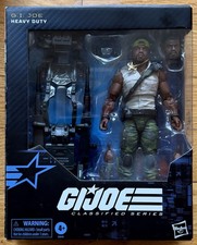 GI JOE CLASSIFIED SERIES 150 HEAVY DUTY 6 FIGURE New In Package