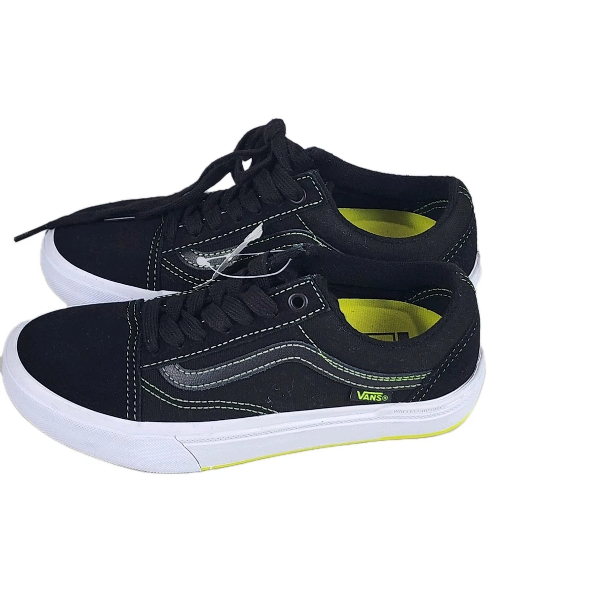 Vans Old Skool Low Shoes Men Size 7 Green White Black Tropical Print Pop Cush Vans Sport Low Pop - Green for sale | eBay main image 4