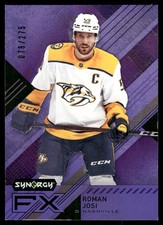 2021-22 Synergy FX Purple #FXRJ Roman Josi /275 - HKY