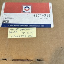 Nos Gm 88964441 Rear Parking Emergency Brake Shoe Kit 1995-2000 Gmc 2500 Trucks
