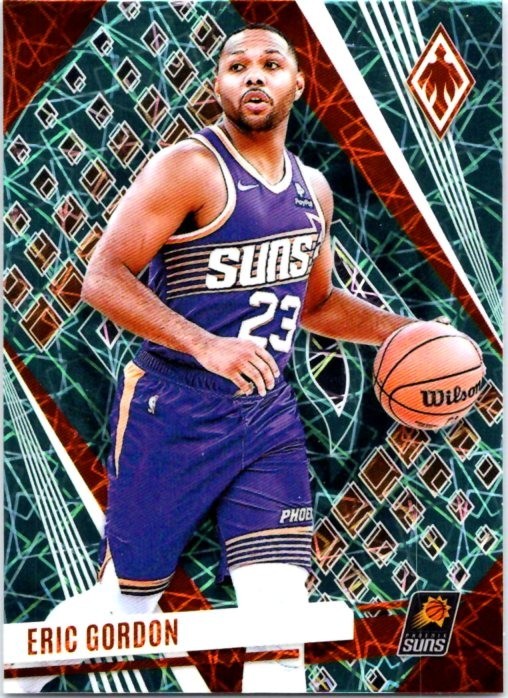 2023-24 Panini Phoenix - Eric Gordon #116 Teal Lazer Phoenix (M3)