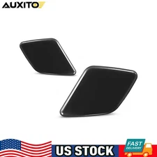 For Volvo XC90 2007-2014 2PCS Headlight Washer Cover Caps Front Left & Right