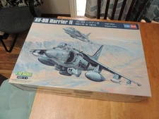 Hobby Boss AV-8B Harrier II Airplane Model Kit Unbuilt NEW 1/18 #81804