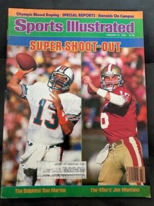 Dan Marino & Joe Montana Sports Illustrated, January 21, 1985