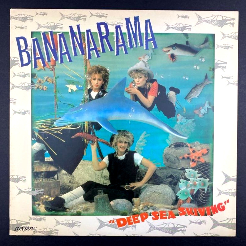 Bananarama Deep Sea Skiving Original Press vinyl record LP NM