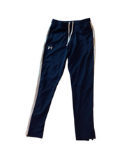 Under Armour Women Vented Heatgear Jogger Sweatpant Size Medium Blue Ankle Zip