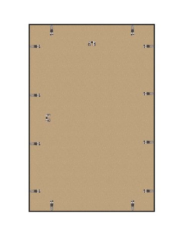 3 Photo Frames Aluminium SET 24x36 inch Black Matt Poster Picture 61x91,5cm - Picture 4 of 7