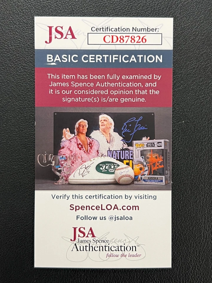 Foto firmada por Emile Griffith 8x10 en blanco y negro JSA con certificado de autenticidad Pro Boxer peso mediano ¡IBHF 1990! Foto 4 de 4