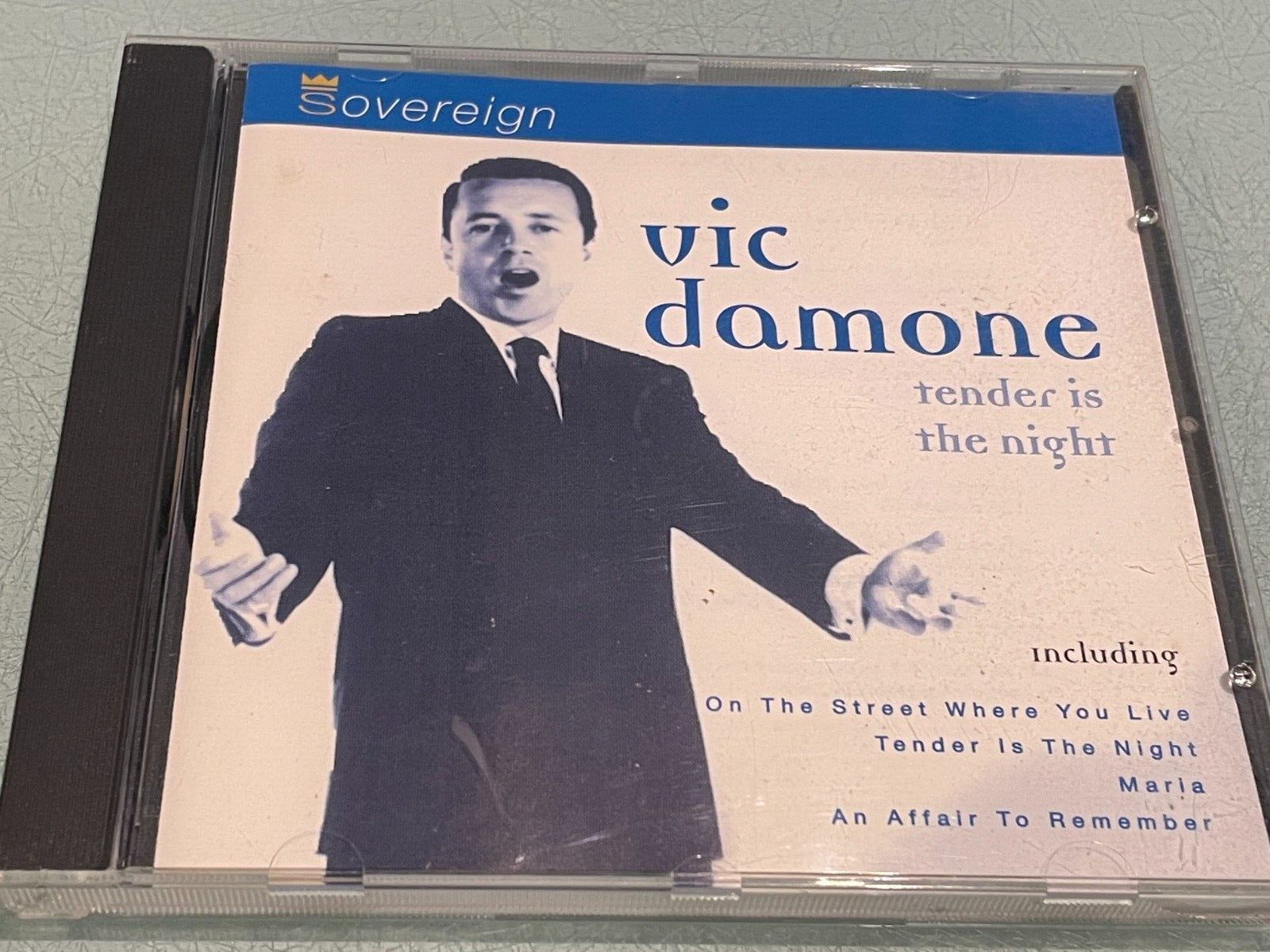 Vic Damone - Tender is The Night - CD Album - 20 Greatest Hits - 1997 EMI