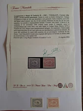 (1) CORALIT 1945 LIRE 14 + 28  CORRIERI ALTA ITALIA NUOVI INTEGRI