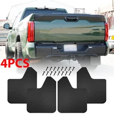 4PCS Wide Rally Mud Flaps For Toyota Tundra 2007-2023 Guards Mudguards Splash