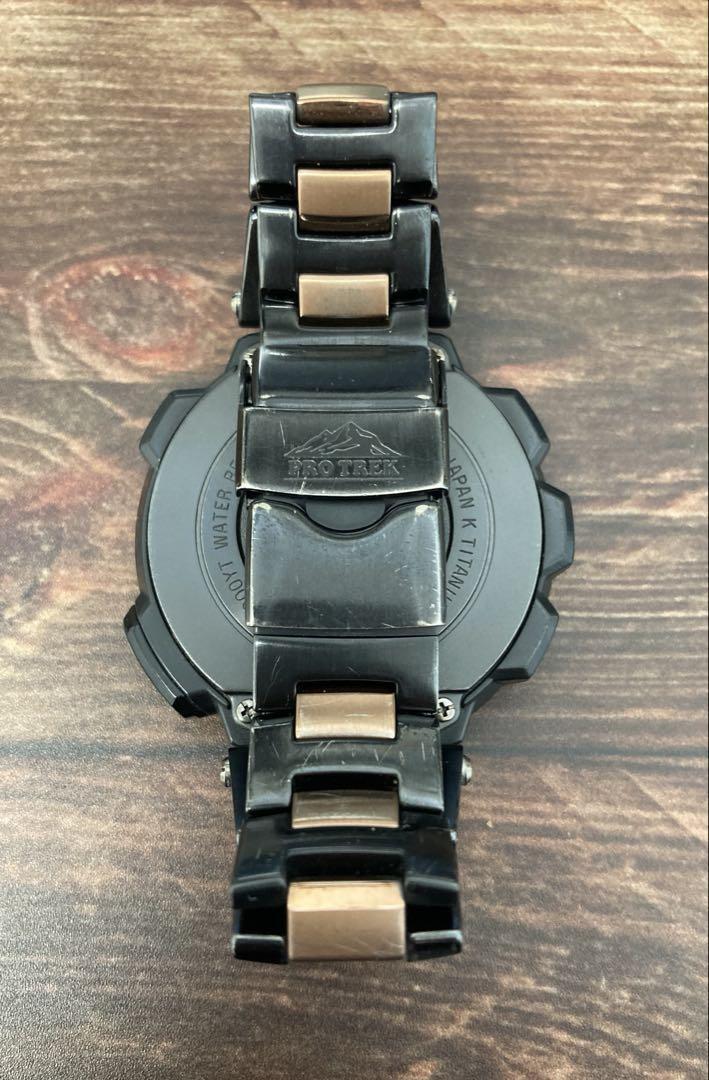 CASIO PRO TREK MANASLU PRX-2000YT Black Titanium Men's