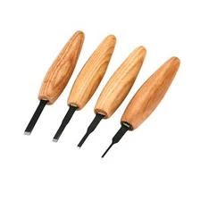 FLEXCUT Carving Tools, Chisel Micro Tool Set, High-Carbon Steel Blades, with