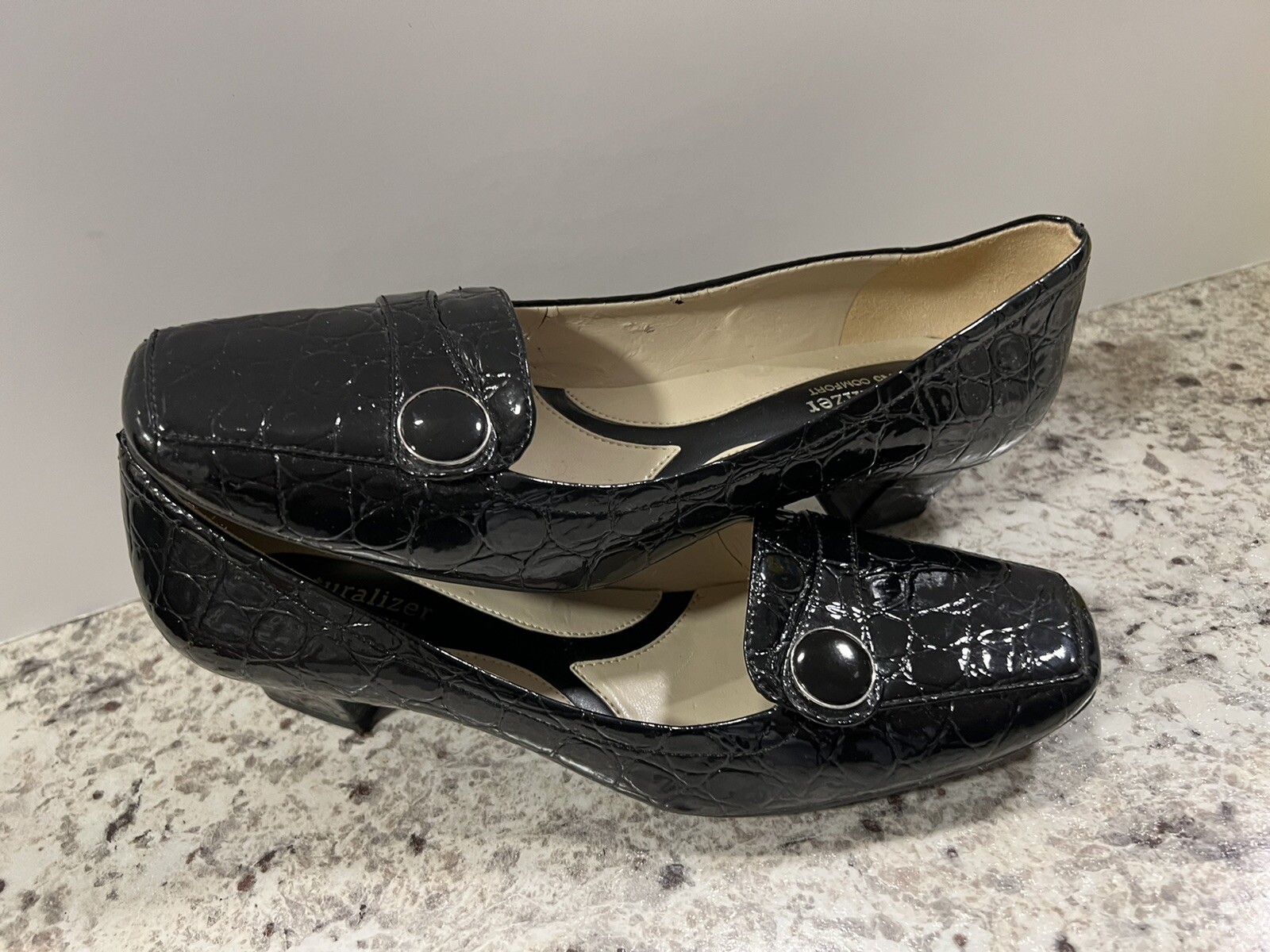 Womens Naturalizer N5 Comfort FULTON Block Heel Size 7M