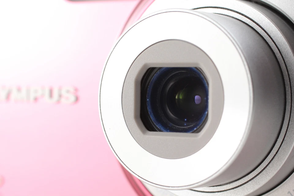 阅读🎦视频👀 ✨完好✨ 奥林巴斯 FFE-4020 数码相机 粉色 日本制造 — 第 2/4 张图片