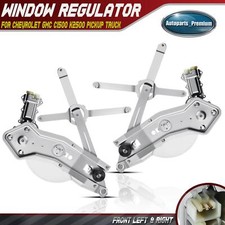 2x Power Window Regulator w/ Motor for Chevy GMC Pickup Truck Front Left & Right