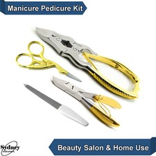 MANICURE CANTILEVER NAIL CLIPPER CUTTER PODIATRY NIPPER CUTICLE SCISSOR  FILE