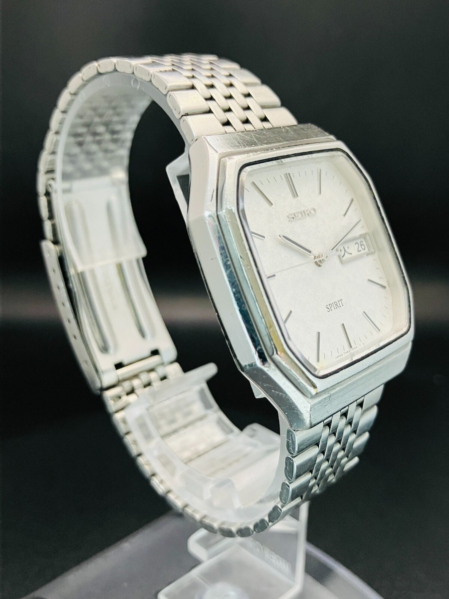 [鑑定済] SEIKO SPIRIT 7N93-5000 QUARTZ メンズ Seiko Spirit Quartz Watch 7N93-5000/ case no.460201 , made