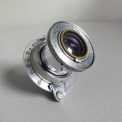 FED INDUSTAR 3.5/50 mm M39 Leica Zorki FED Rangefinder Lens Soviet - Picture 9 of 12