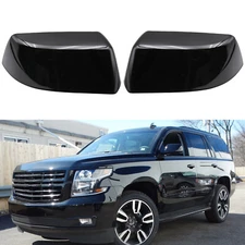 For 2015-2020 Chevrolet Tahoe Suburban Glossy Black Mirror Cover Caps 22913963