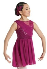 New Weissman I Look To You Dance Costume Lyrical Dress Mulberry Int Child 7/8