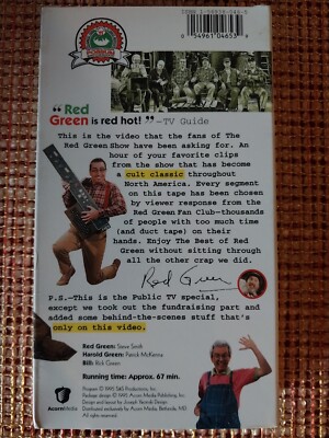 その他 Red Green Show: The Best of [VHS] The Best of Red Green (VHS, 1996) for sale online | eBay