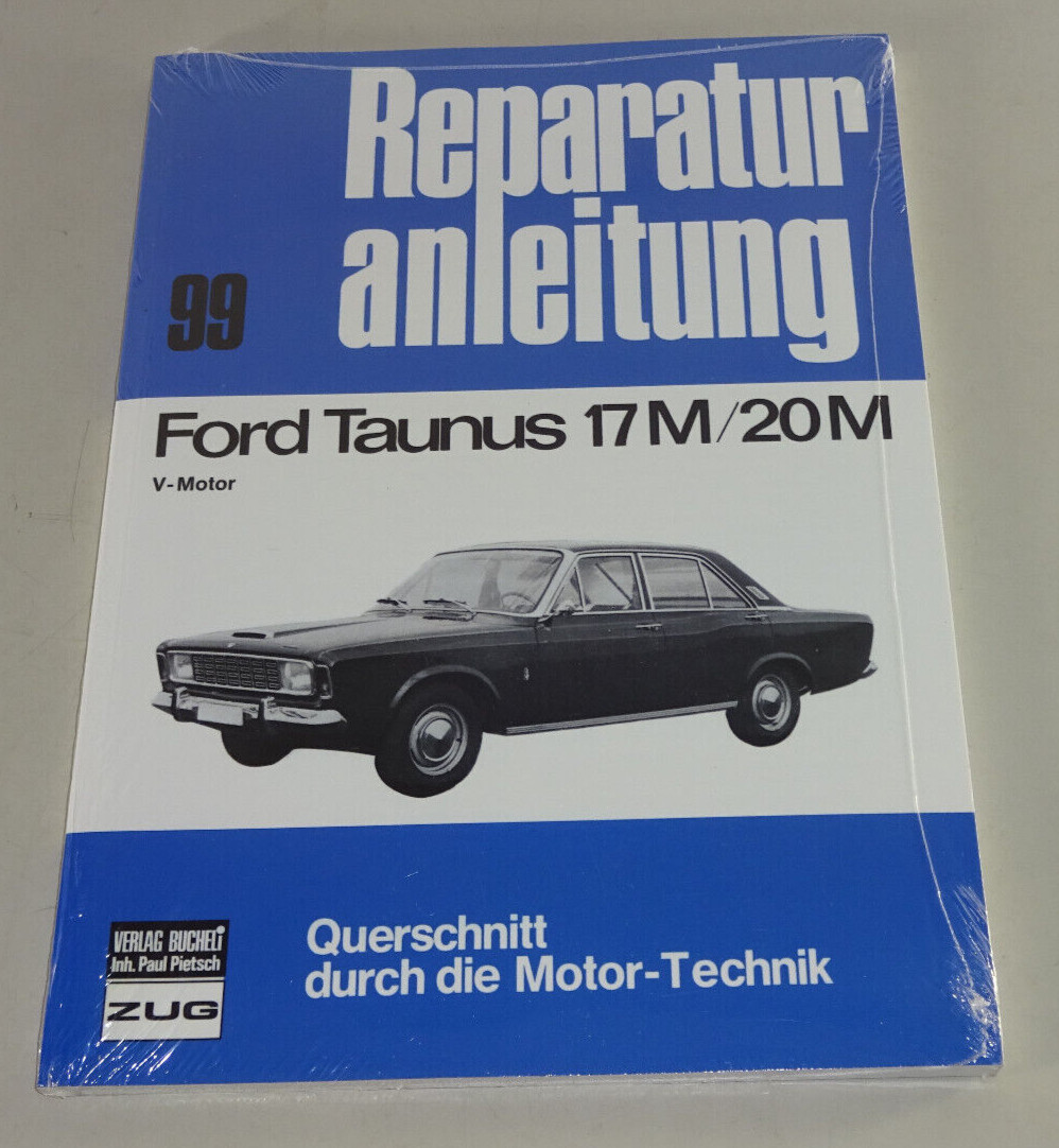 Repair Manual Ford Taunus 17M, 20M - Type P5 - Year 1964 To 1967
