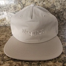 Whatnot App Promo Strapback Adjustable Hat Cap Limited Gray White Lettering New