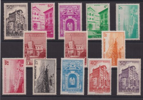 MONACO COMPLETE SERIES OF 13 STAMPS NEW** N°307/313C rating: €125.00 - Picture 1 of 1