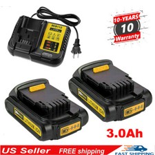 2 pack 20V For DeWALT Max XR Lithium Ion DCB201 DCB203 DCB207 Battery