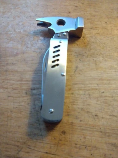 Multi Tool, Handy Carry, Pocket Sized, All Stainless Steel, Hammer, Camp, Work