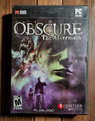 Obscure: The Aftermath (PC, 2008) Complete CIB