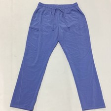 Womens Blue Scrub Pants Large EUC