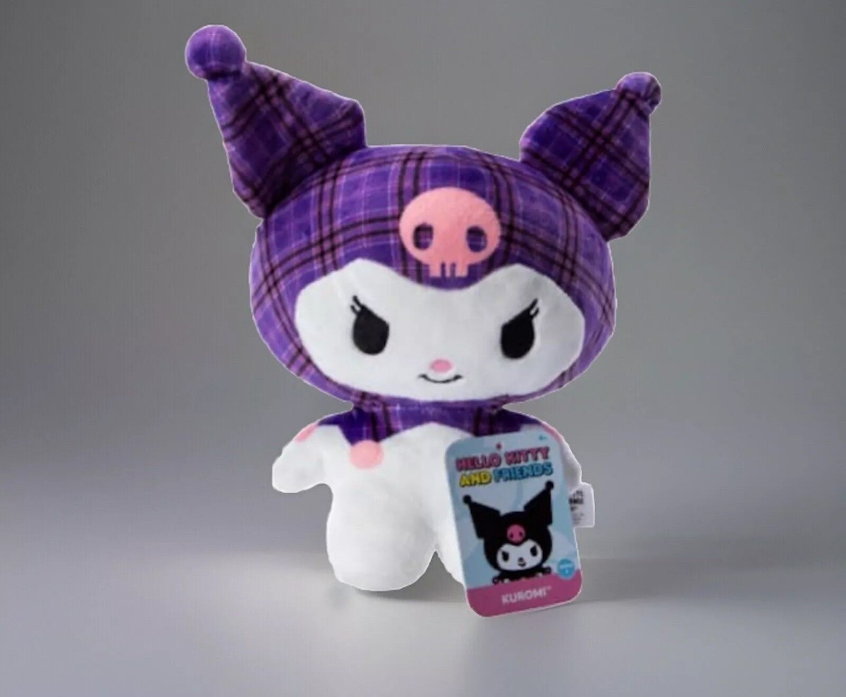 Lot Of 5 Hello Kitty And Friends CINNAMONROLL Plaid Plush NWT